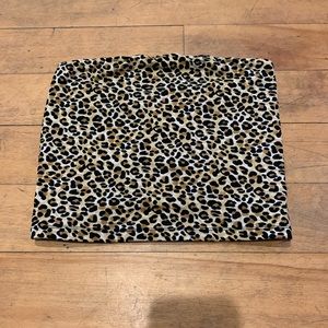 American Eagle Tube Top in Cheetah print